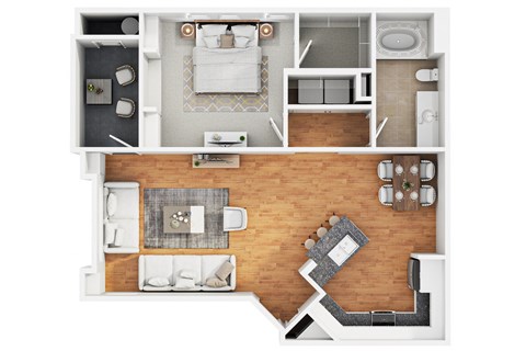 1 bedroom 1 bathroom paseo goodyear az